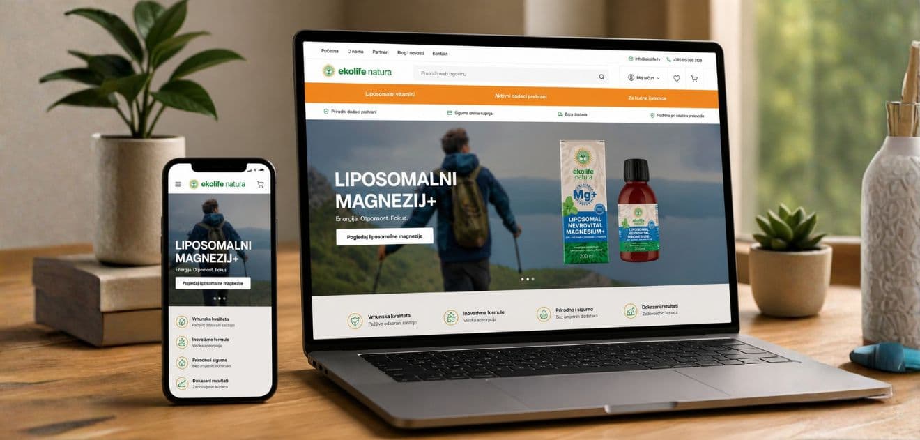 Kako smo za Ekolife izradili webshop koji je naslovni vizual